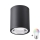 LED RGBW димований точковий світильник JUPITER 1xE27/6,5W/230V 2700-6500K Wi-Fi діам. 9,8 см чорний