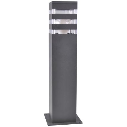 LED RGBW затемнювана зовнішня лампа TEKSAS 1xE27/12W/230V 2700-6500K Wi-Fi 44 cm IP44 антрацит