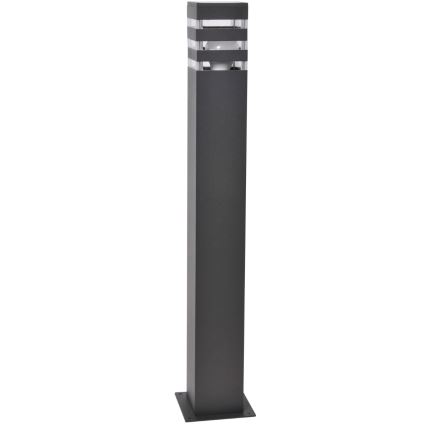 LED RGBW зовнішня лампа з регулюванням яскравості TEKSAS 1xE27/9W/230V 2700-6500K Wi-Fi 74 см IP44 антрацит