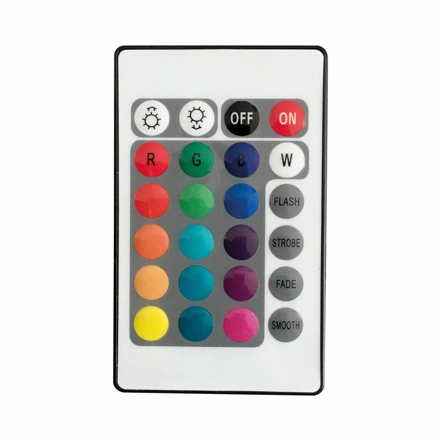 LED RGBW Лампа на сонячній батареї BALL LED/3,2V діаметр 20 см IP65 + пульт дистанційного керування