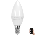 LED RGBW Лампочка C37 E14/6,5W/230V 2700-6500K - Aigostar
