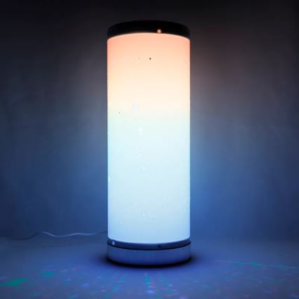 LED RGBW Настільна лампа з регулюванням яскравості LED/5W/230V + пульт дистанційного керування