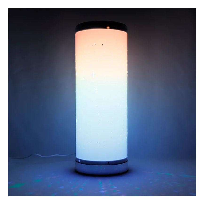 LED RGBW Настільна лампа з регулюванням яскравості LED/5W/230V + пульт дистанційного керування
