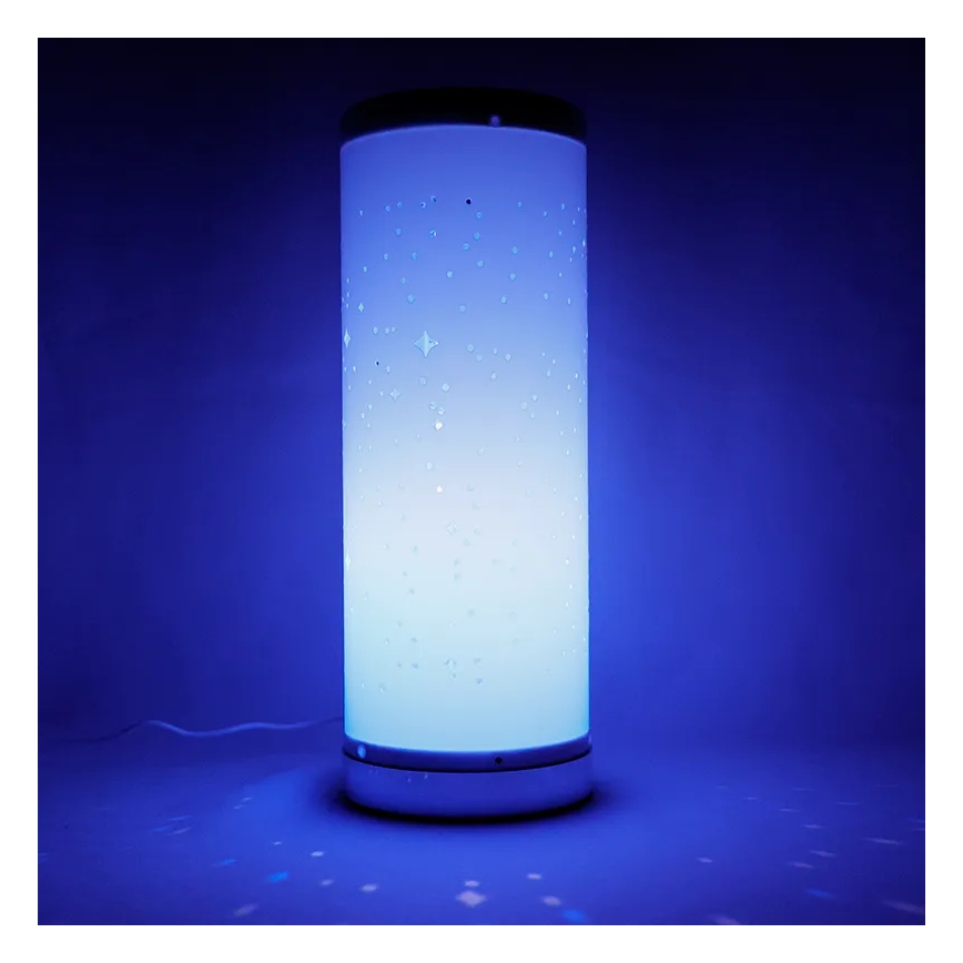 LED RGBW Настільна лампа з регулюванням яскравості LED/5W/230V + пульт дистанційного керування