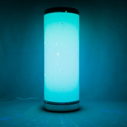 LED RGBW Настільна лампа з регулюванням яскравості LED/5W/230V + пульт дистанційного керування