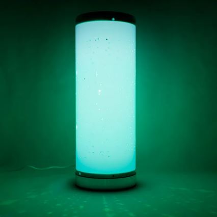 LED RGBW Настільна лампа з регулюванням яскравості LED/5W/230V + пульт дистанційного керування