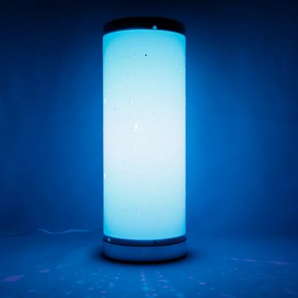 LED RGBW Настільна лампа з регулюванням яскравості LED/5W/230V + пульт дистанційного керування