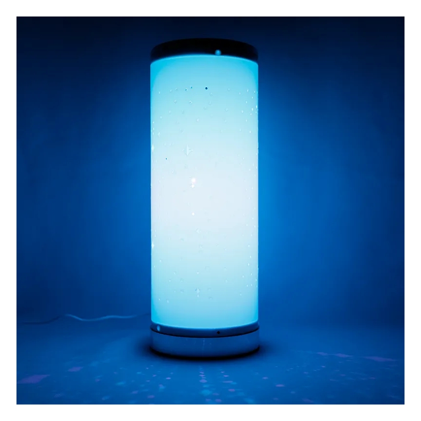 LED RGBW Настільна лампа з регулюванням яскравості LED/5W/230V + пульт дистанційного керування