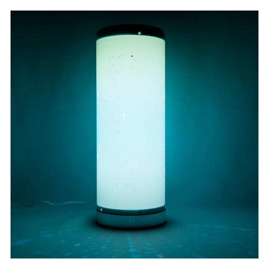 LED RGBW Настільна лампа з регулюванням яскравості LED/5W/230V + пульт дистанційного керування
