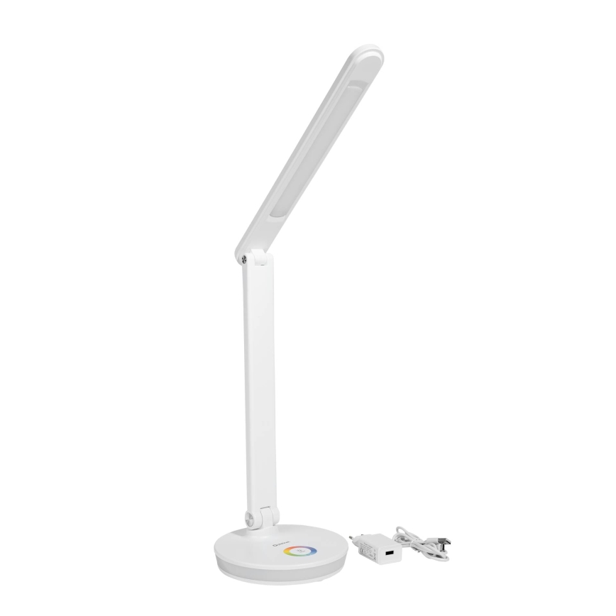 LED RGBW Настільна лампа з регулюванням яскравості з функцією Power Bank LED/12W/5V 2800-6000K білий