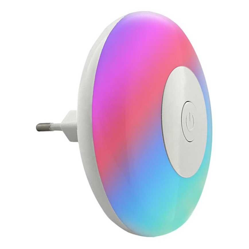 LED RGBW Нічний світильник LED/1W/230V білий