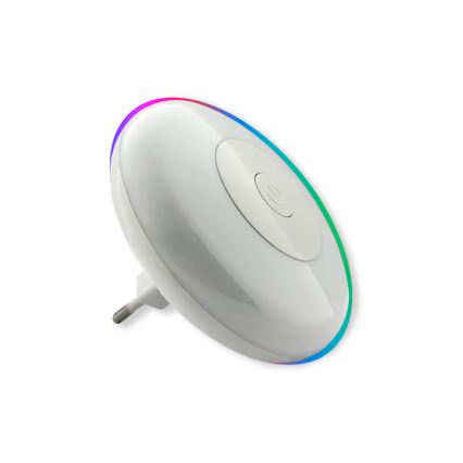 LED RGBW Нічний світильник LED/1W/230V білий