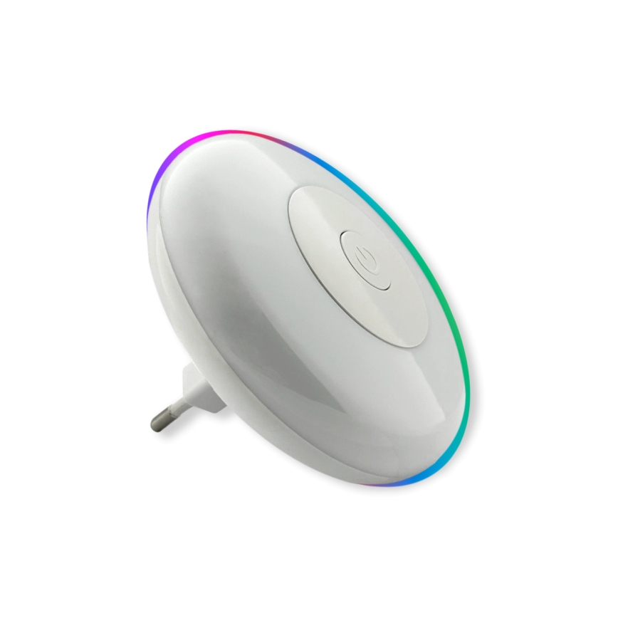 LED RGBW Нічний світильник LED/1W/230V білий