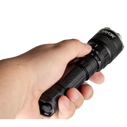 Светодиодный RGBW аккумуляторный фонарь с диммером LED/15W/5V IP66 1500 лм 2000 мАч