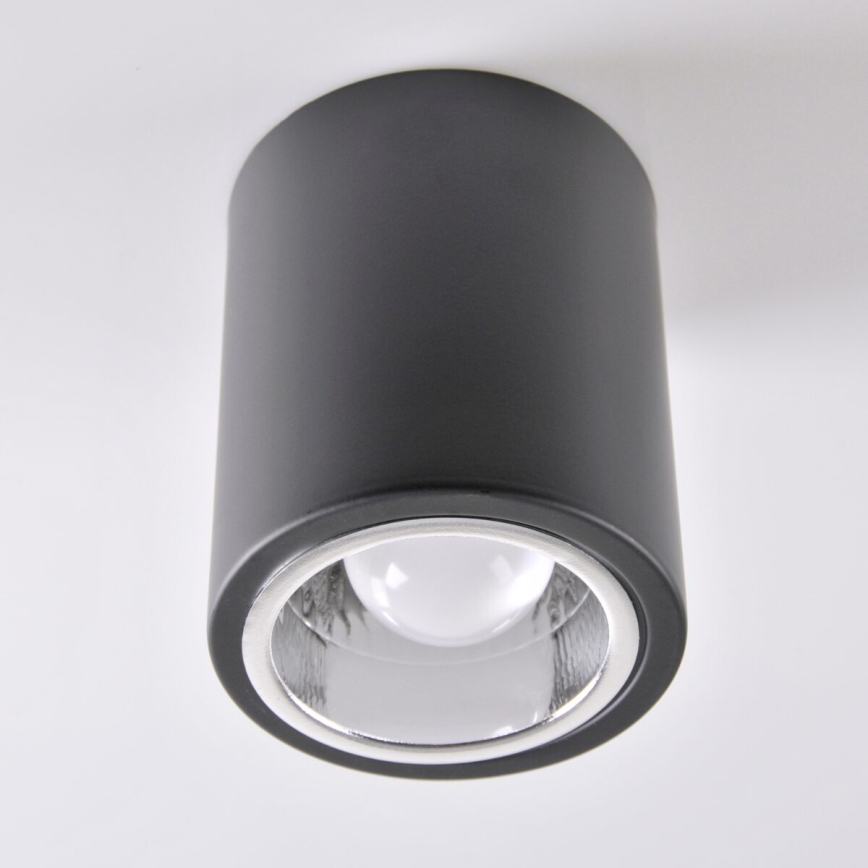 LED RGBW Регульоване точкове світло JUPITER 1xE27/6,5W/230V 2700-6500K Wi-Fi діаметр 9,8 см чорний