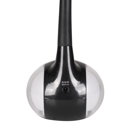 LED RGBW Сенсорна настільна лампа з регулюванням яскравості COSMOS LED/6,5W/230V чорний