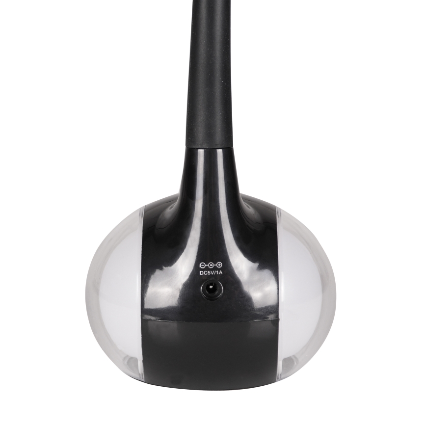 LED RGBW Сенсорна настільна лампа з регулюванням яскравості COSMOS LED/6,5W/230V чорний