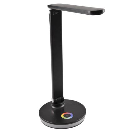 LED RGBW Сенсорна настільна лампа з регулюванням яскравості NEPTUN LED/7W/230V чорний