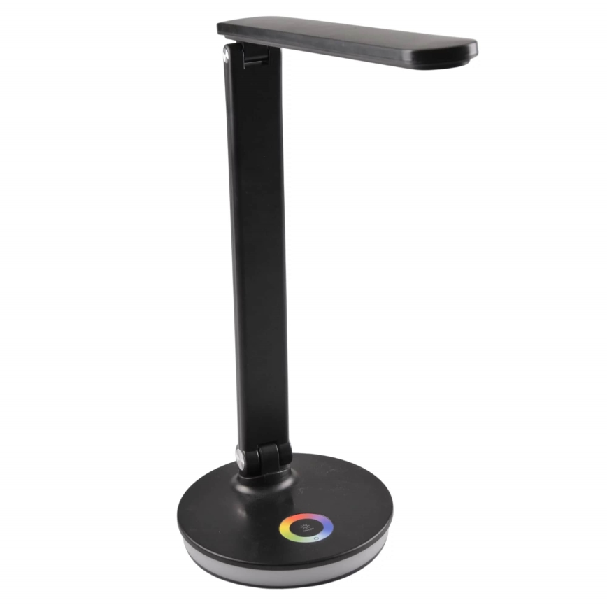 LED RGBW Сенсорна настільна лампа з регулюванням яскравості NEPTUN LED/7W/230V чорний