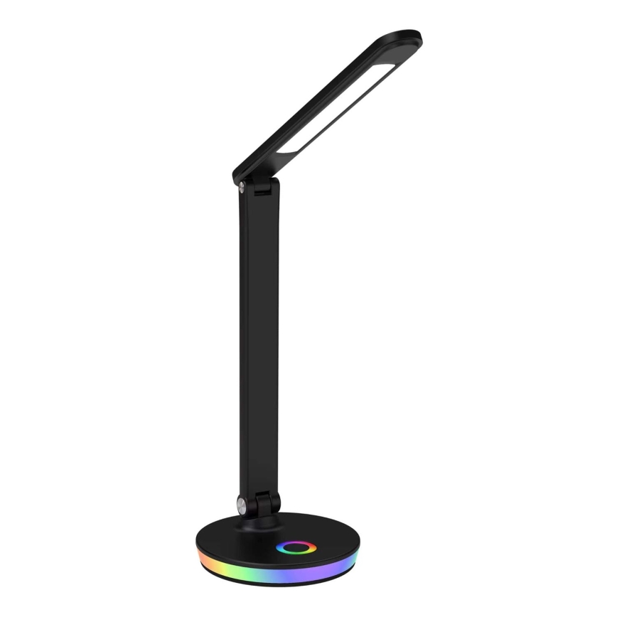 LED RGBW Сенсорна настільна лампа з регулюванням яскравості NEPTUN LED/7W/230V чорний