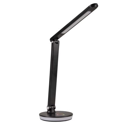 LED RGBW Сенсорна настільна лампа з регулюванням яскравості NEPTUN LED/7W/230V чорний