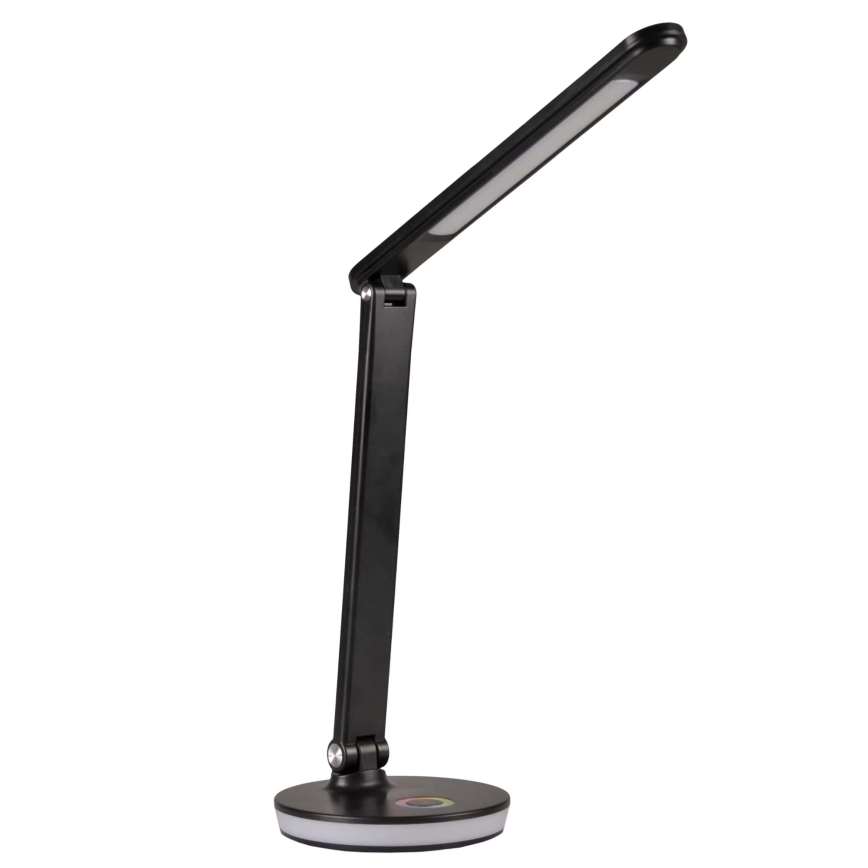 LED RGBW Сенсорна настільна лампа з регулюванням яскравості NEPTUN LED/7W/230V чорний