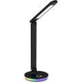 LED RGBW Сенсорна настільна лампа з регулюванням яскравості NEPTUN LED/7W/230V чорний