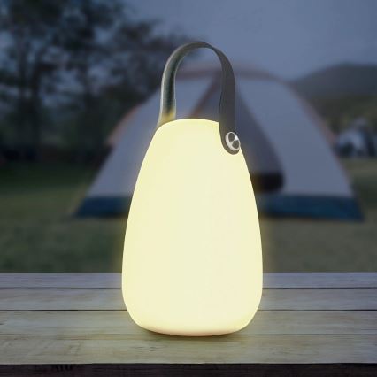 LED RGBW Світильник на сонячній батареї CANARIA LED/2W/1,2V 400 mAh IP44 білий