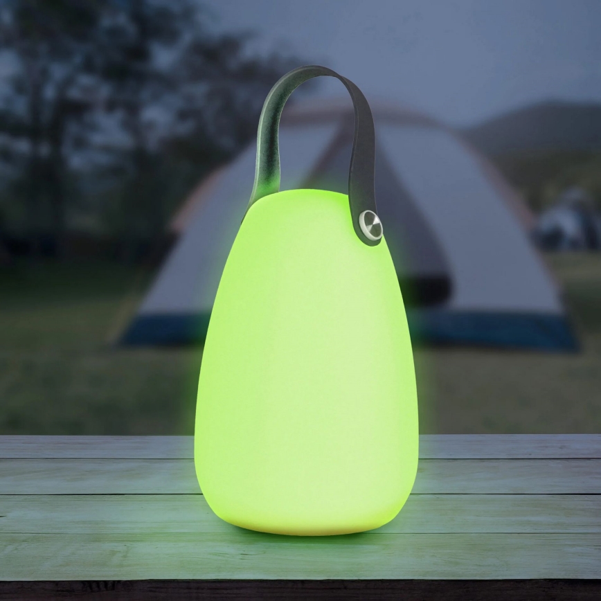 LED RGBW Світильник на сонячній батареї CANARIA LED/2W/1,2V 400 mAh IP44 білий