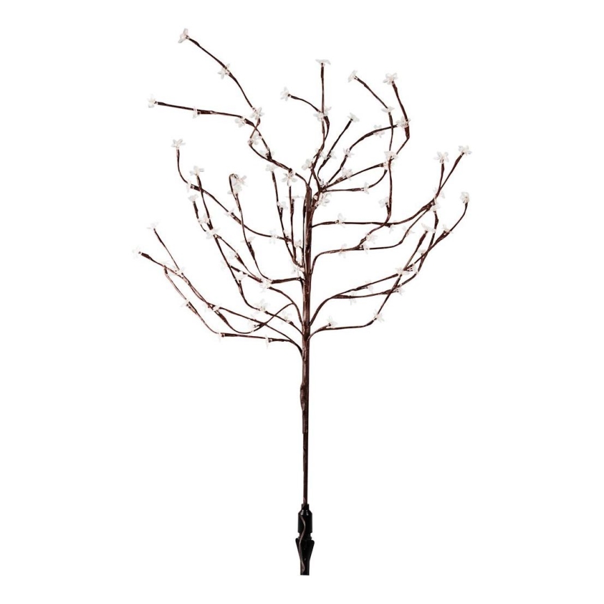 LED RGBW Світильник на сонячній батареї TREE LED/0,1W/1,2V 600 mAh IP44 коричневий