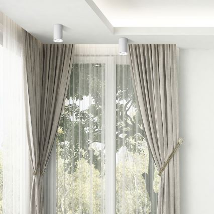 LED RGBW димований точковий світильник для ванної кімнати TURYN 1xGU10/6,5W/230V 2700-6500K Wi-Fi IP44 білий