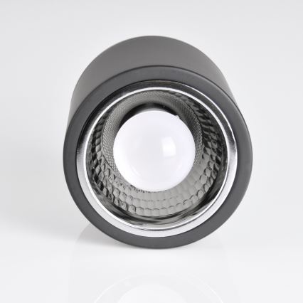 LED RGBW димований точковий світильник JUPITER 1xE27/6,5W/230V 2700-6500K Wi-Fi, діаметр 13 см, чорний