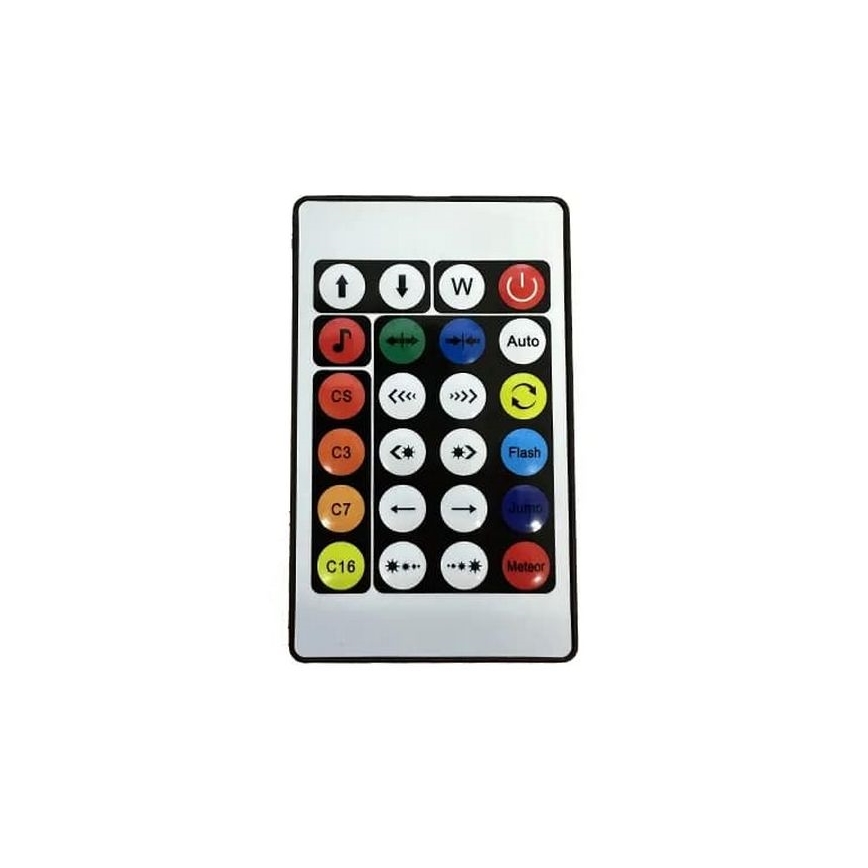 LED RGBW Торшер з регулюванням яскравості LED/12W/230V + пульт дистанційного керування