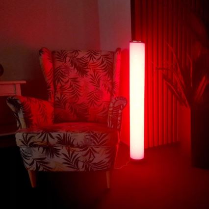 LED RGBW Торшер з регулюванням яскравості STELLA LED/12W/230V + пульт дистанційного керування