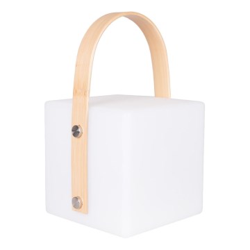 LED RGBW Уличный светильник MAJORKA LED/0,5W/5V USB 1200 mAh IP44 белый