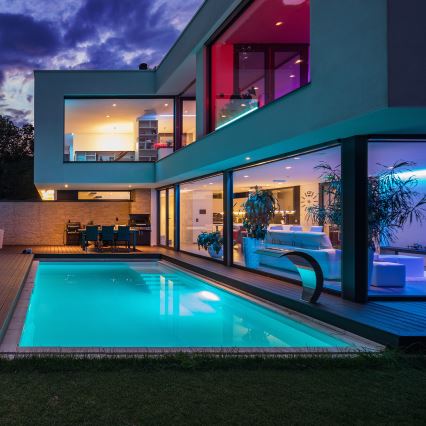 Світлодіодна RGBW стрічка для ванної кімнати, регульована, LED/7,5 Вт/12 В IP65, 3 м, Wi-Fi Tuya