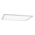LED RGBW з регульованою яскравістю накладна панель LED/13,5W/230V 3000-6500K 29,5x59,5 cm срібляста + дистанційне керування
