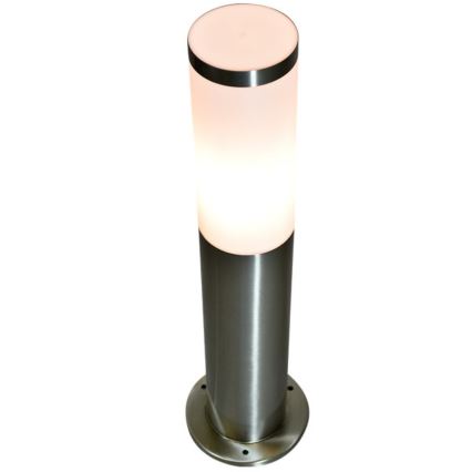 LED RGBW зовнішня лампа LIVIA з регулюванням яскравості 1xE27/6,5W/230V 2700-6500K Wi-Fi 45 cm IP44 срібляста