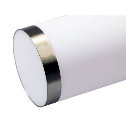 LED RGBW зовнішня лампа LIVIA з регулюванням яскравості 1xE27/6,5W/230V 2700-6500K Wi-Fi 45 cm IP44 срібляста