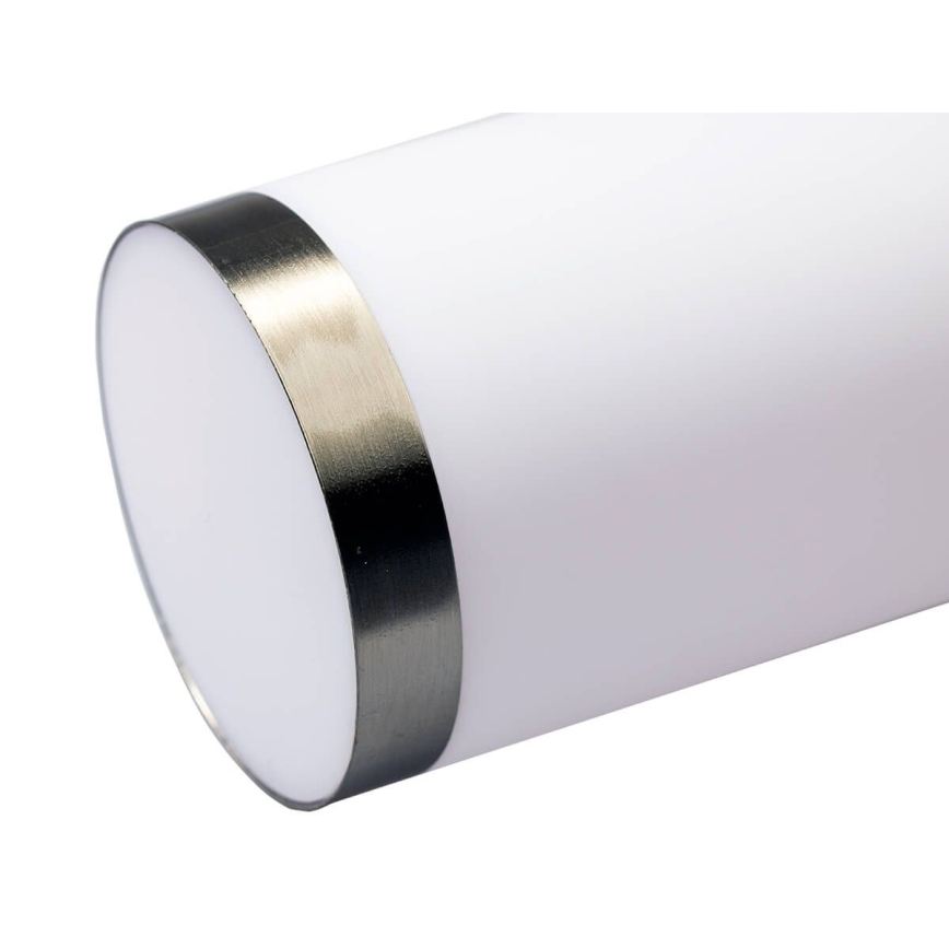 LED RGBW зовнішня лампа LIVIA з регулюванням яскравості 1xE27/6,5W/230V 2700-6500K Wi-Fi 45 cm IP44 срібляста