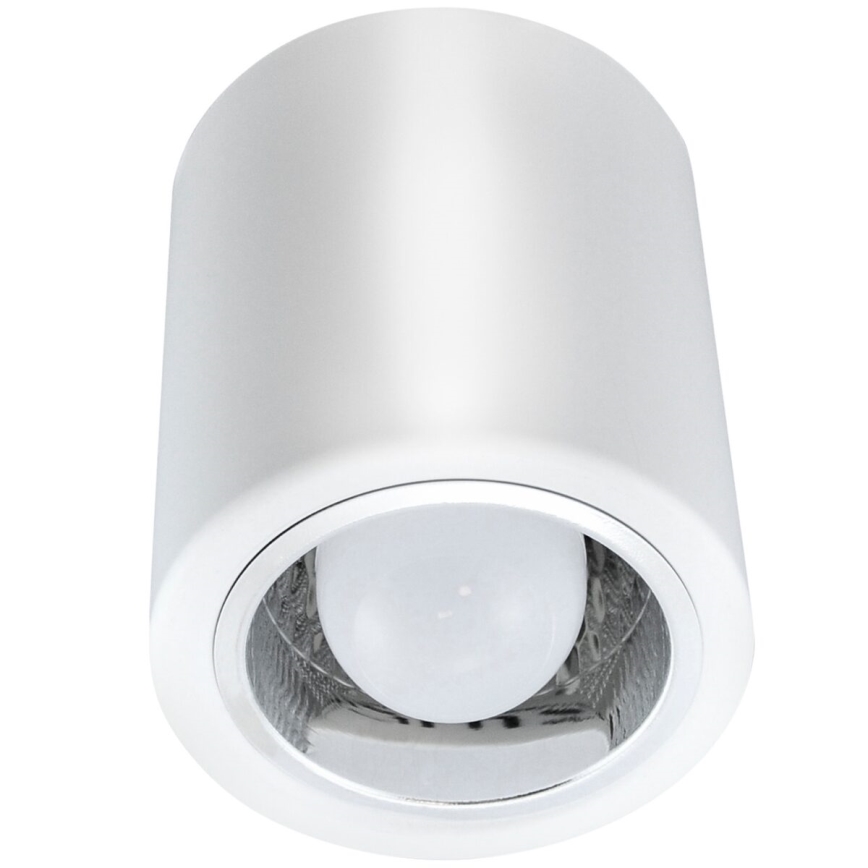 LED RGBW точковий світильник з регульованою яскравістю JUPITER 1xE27/6,5W/230V 2700-6500K Wi-Fi діаметр 9,8 см білий
