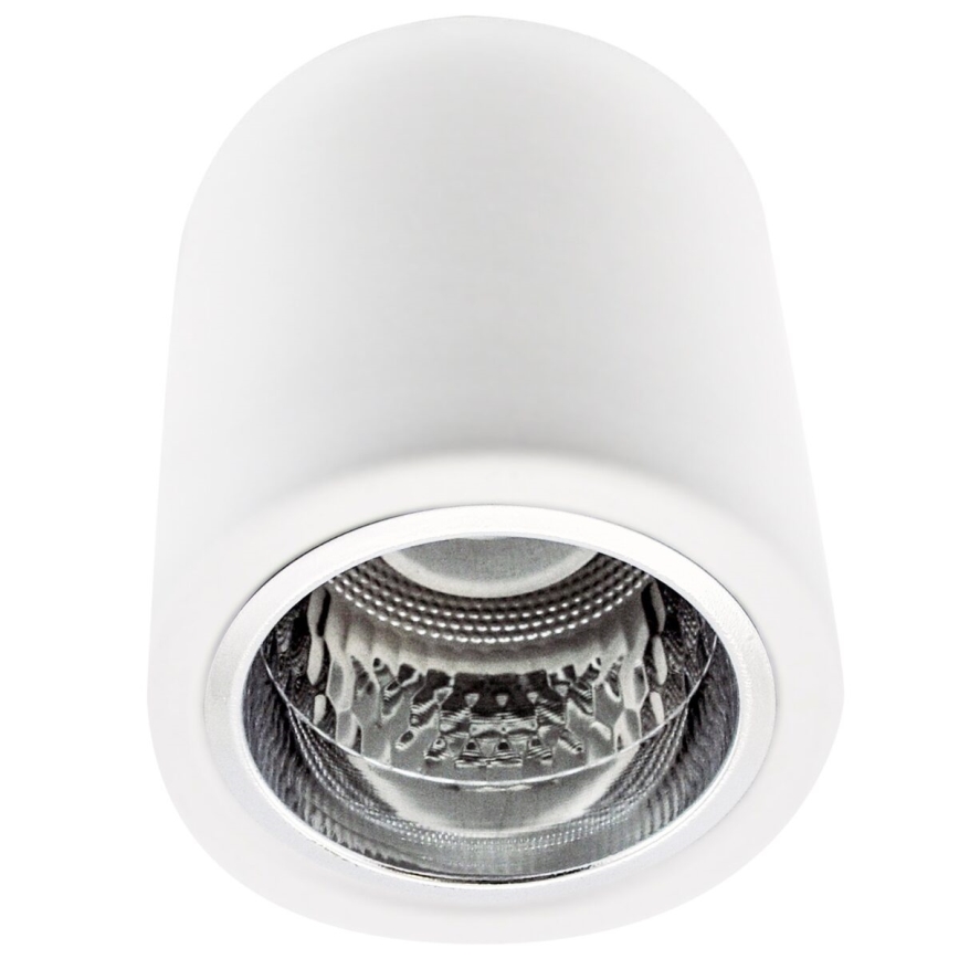 LED RGBW точковий світильник з регульованою яскравістю JUPITER 1xE27/6,5W/230V 2700-6500K Wi-Fi діаметр 9,8 см білий