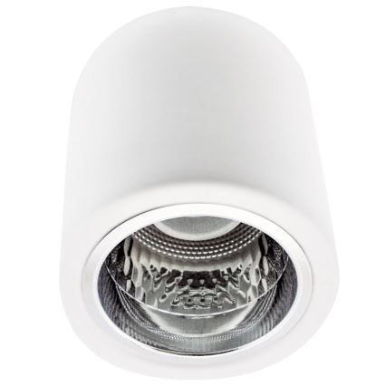 LED RGBW точковий світильник з регульованою яскравістю JUPITER 1xE27/6,5W/230V 2700-6500K Wi-Fi діаметр 9,8 см білий