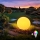LED RGBW затемнюваний зовнішній світильник GLOBO 1xE27/9W/230V 2700-6500K діам. 60 cm IP44 Wi-Fi