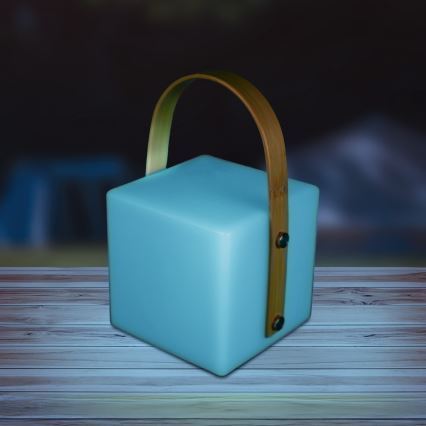 LED RGBW зовнішній світильник MAJORKA, 0,5 Вт/5 В, USB, 1200 mAh, IP44, білий