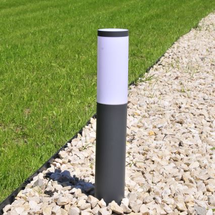 LED RGBW регульований зовнішній світильник OSLO 1xE27/6,5W/230V 2700-6500K Wi-Fi 45 cm IP44 антрацит