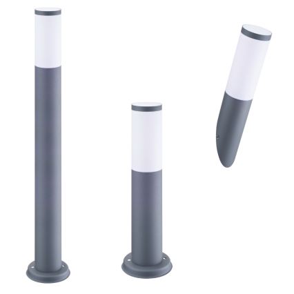 LED RGBW регульований зовнішній світильник OSLO 1xE27/6,5W/230V 2700-6500K Wi-Fi 45 cm IP44 антрацит
