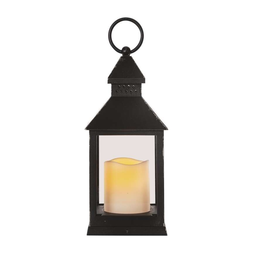 LED Різдвяна декорація LED/3xAAA чорна