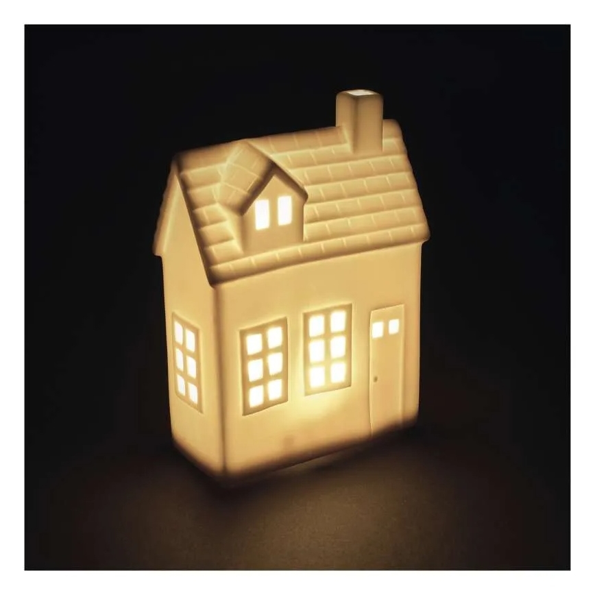 LED Різдвяна декорація LED/CR2032 будиночок