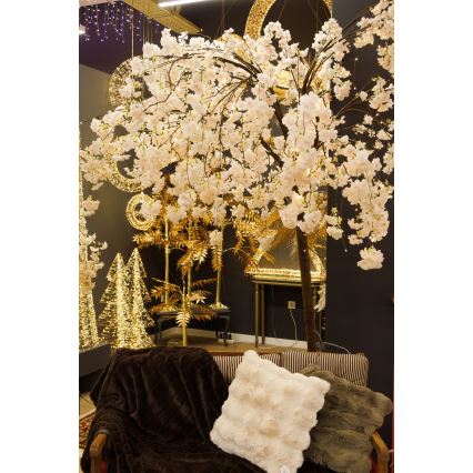 LED Різдвяна декоративна штучна ялинка CHERRY TREE 84xLED/230V 1,7 м вишня